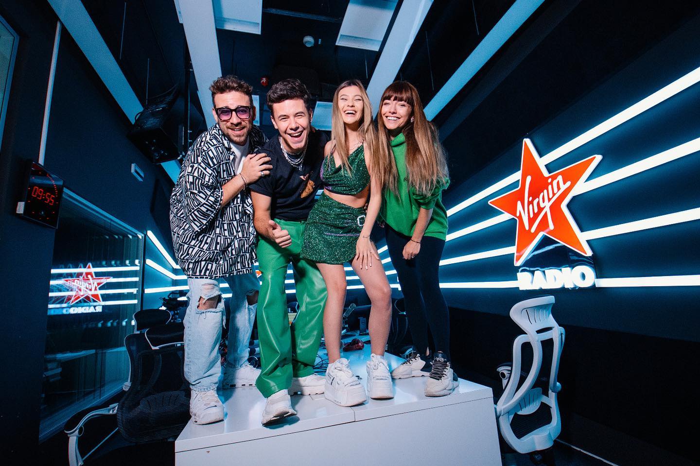 ADI X Erika Isac Ne au Dus n Rai La Virgin Radio Romania Breakfast 